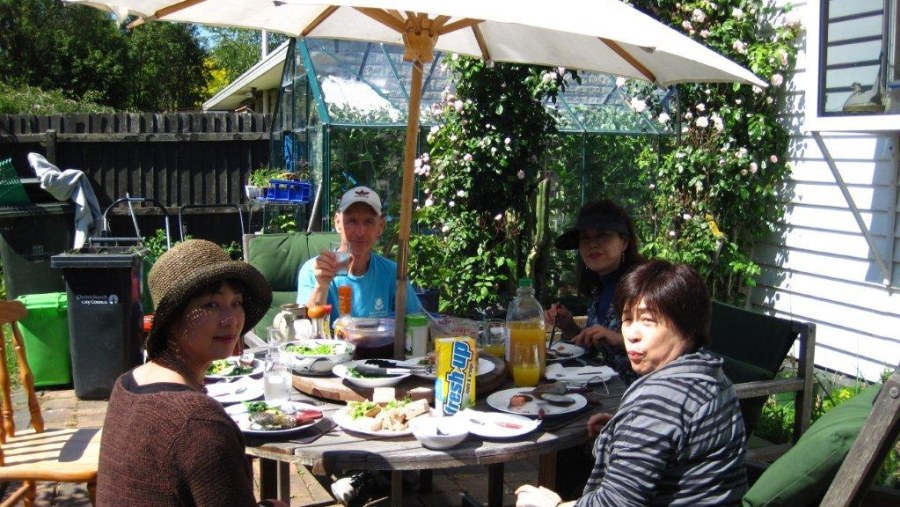 Garden Lunch in October