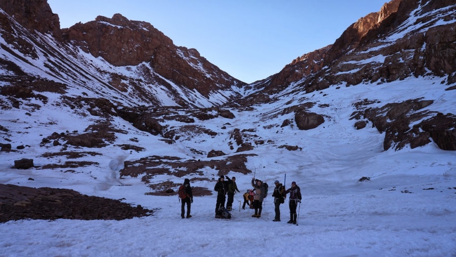 Superb Winter trek in the High Atlas