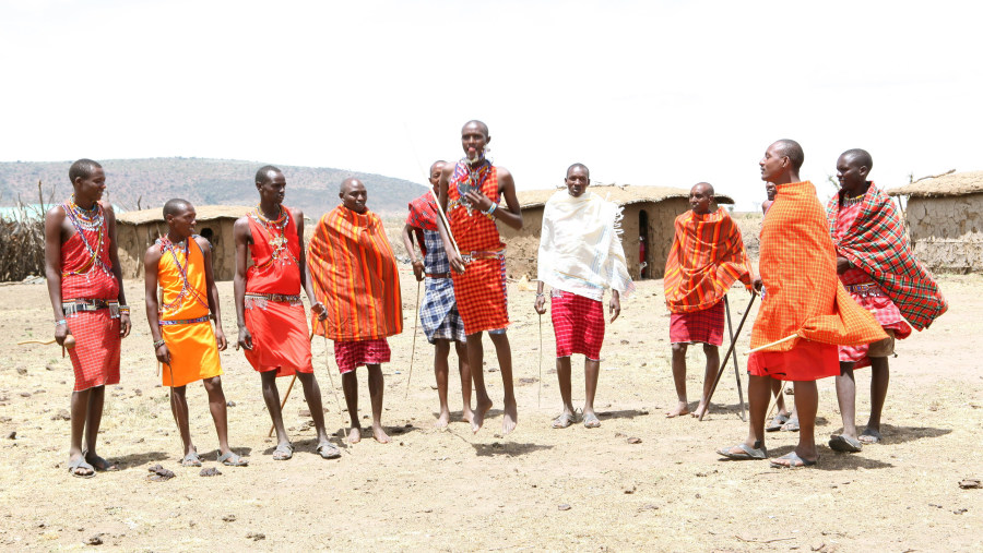 Masai warrior dance