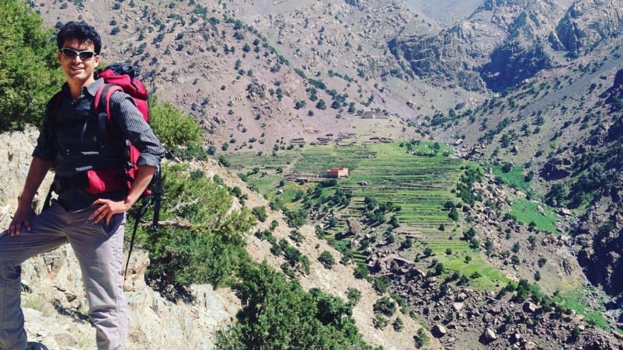 Azzaden valley Morocco Atlas Mountains