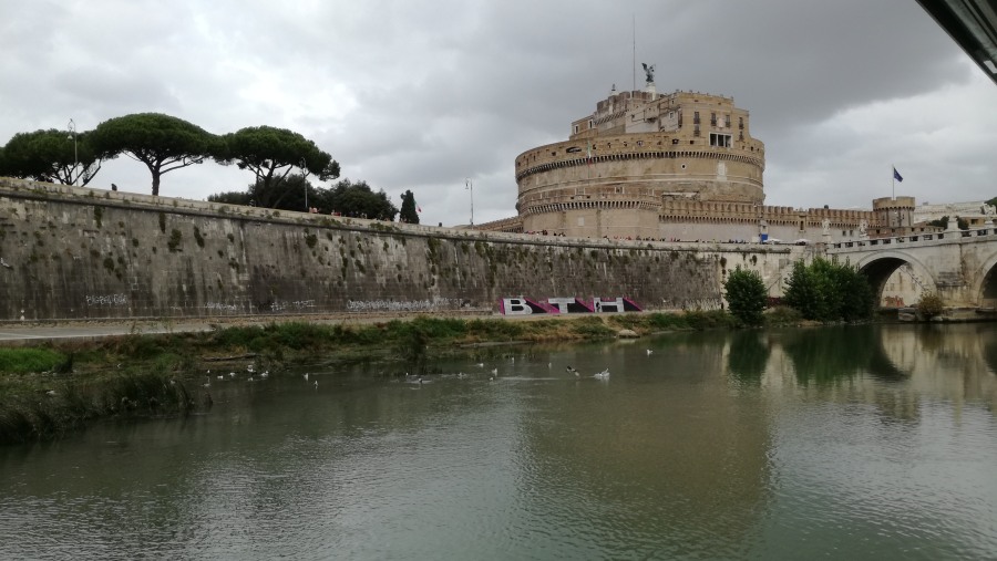 Rome from the boat