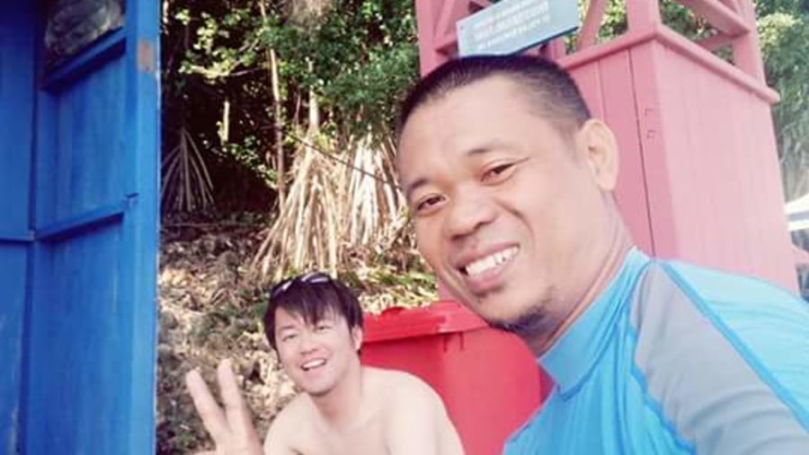 @ Kakaban Jety after dive with au Yogi Japanese