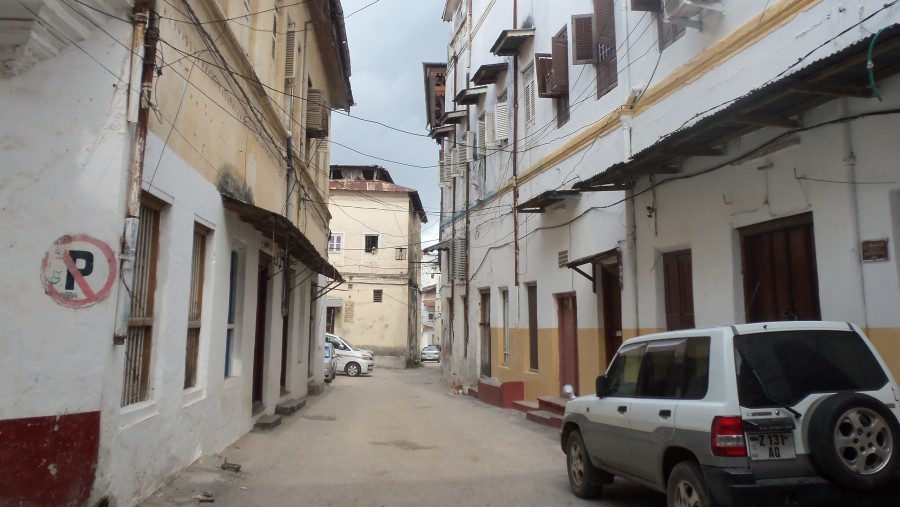 One of the alleys in Stone town