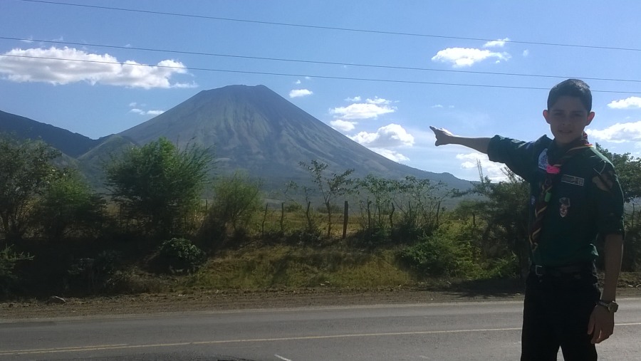 Volcano,San Cristobal, ,Nicaragua.