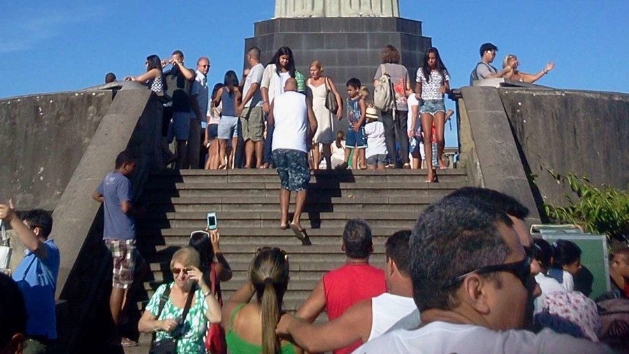 visit to Corcovado on a beautiful winter day!