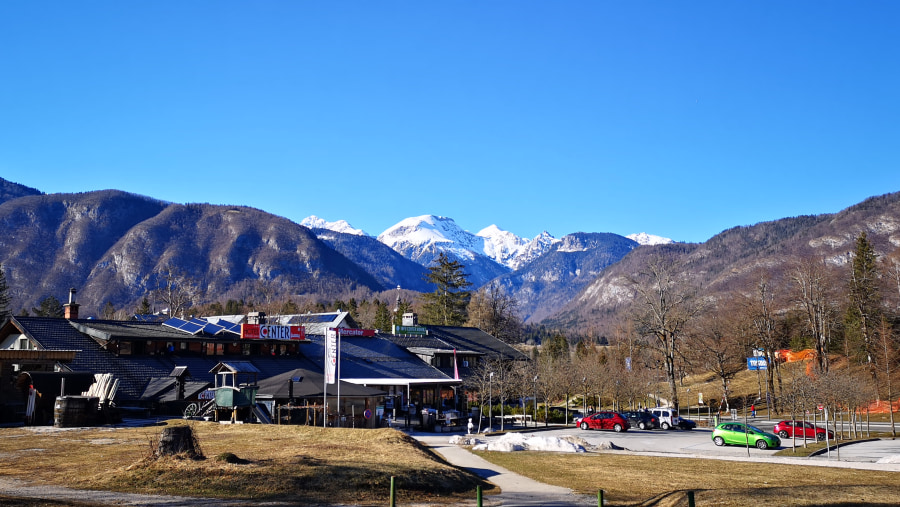 View from (almost) my home on high mountains and with 