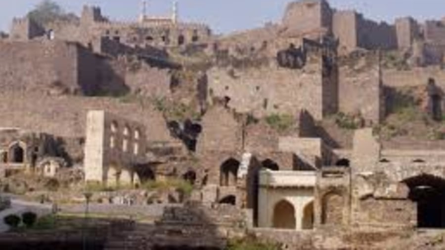 Golkonda Fort, Hyderabad, INDIA