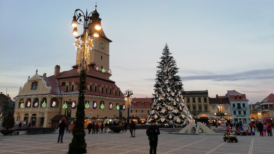 Brasov during Christmas time