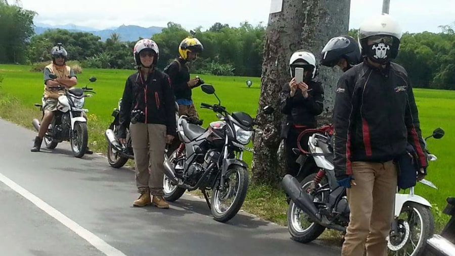 Samosir island Motorbike