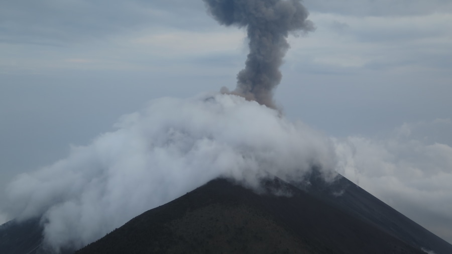 Volcán Activo 