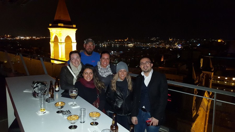 Istanbul Nightlife Tour, guests from USA 