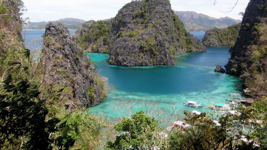 Coron island in Philippines