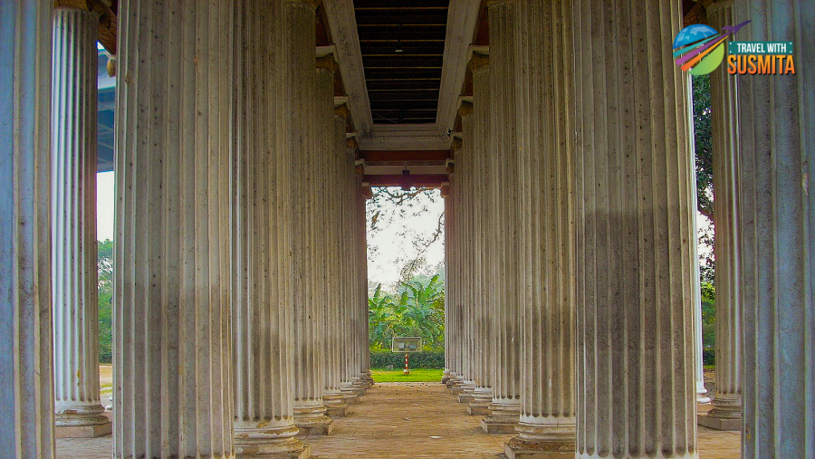 Iconic James Prinsep Ghat and inside the structure