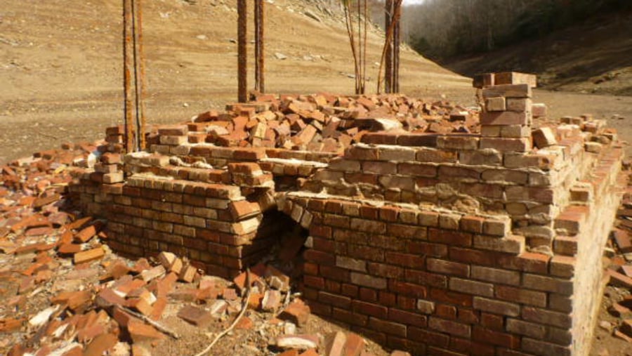 Eagle Creek, a housing foundation after over 70 years underwater