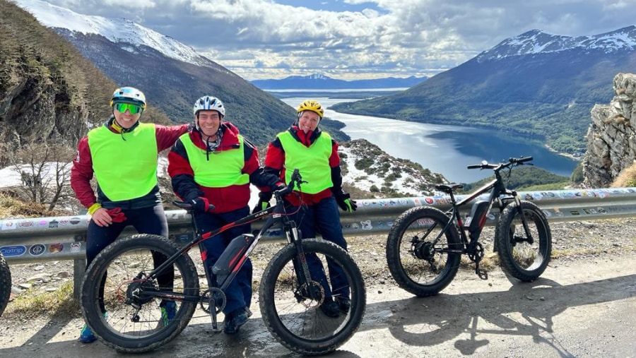 Crossing the Andes on E-Bikes