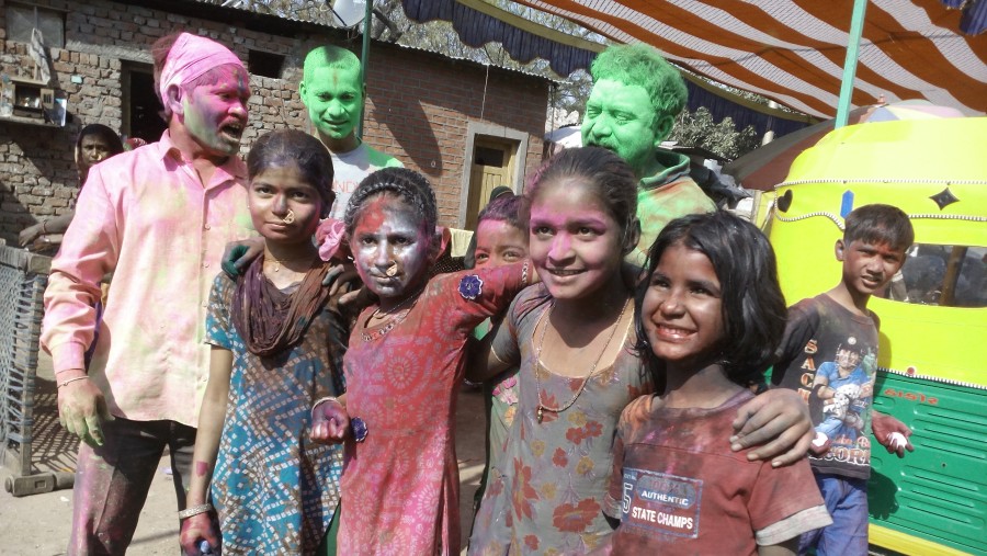 Holi Festival celebration
