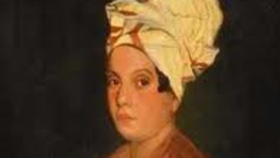 Portrait of a Femme de Couleur Libre (Free Woman Of Color) believed to be Marie Laveau