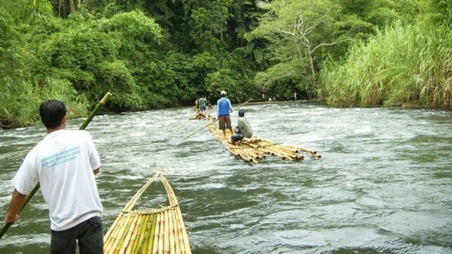 Bamboo Rafting