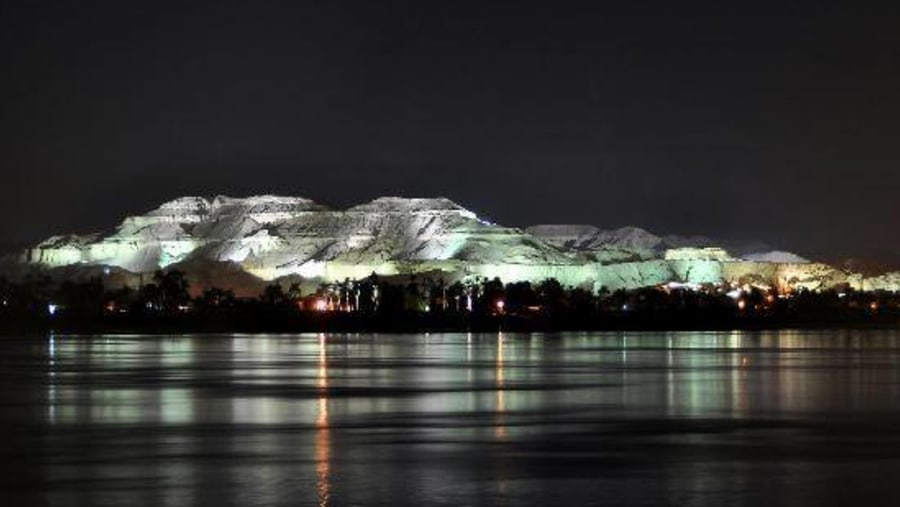 Luxor by night