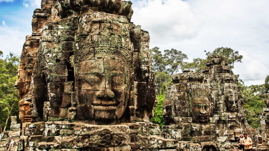 Buddha faces