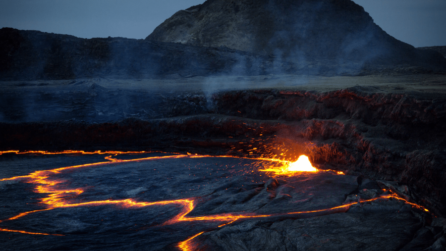 IT IS 121 meters below sea level is among the lowest places on earth and extremely hot.