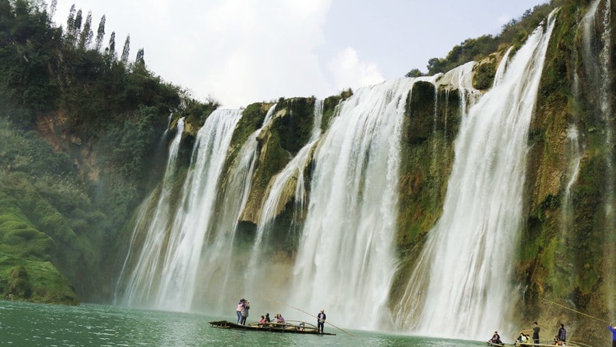 Jiulong waterfall