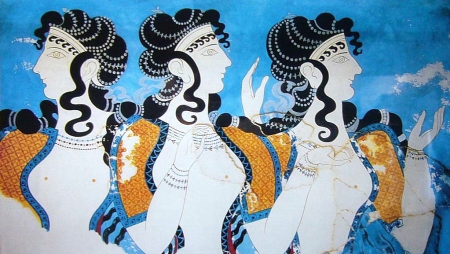 Blue Ladies Knossos