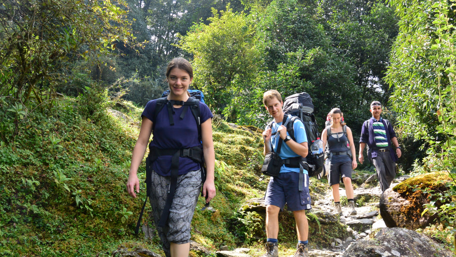 trekking in Nepal