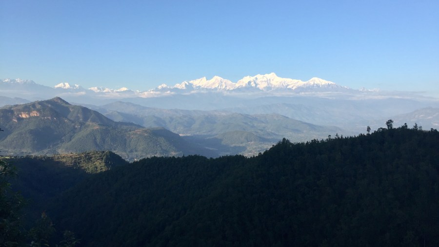 Mountain view from Bandipur