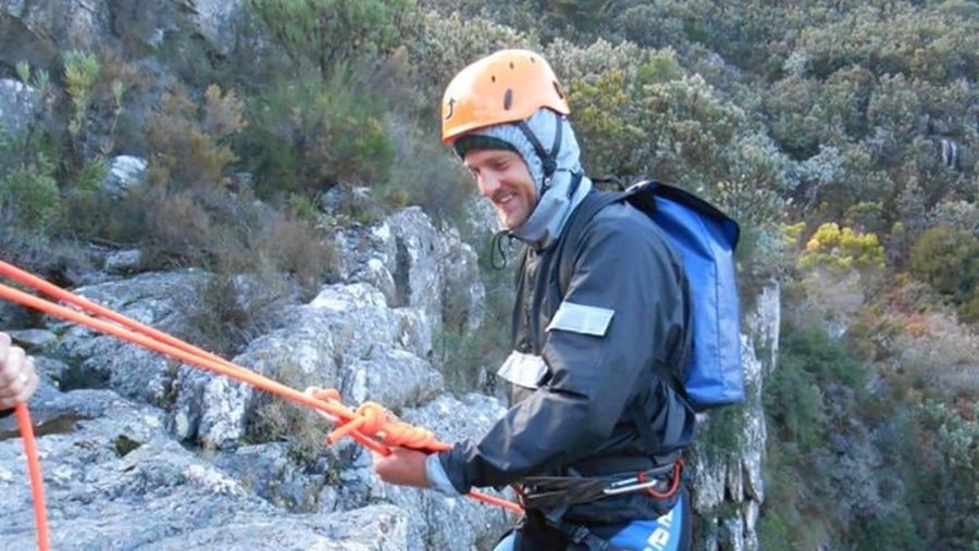 Abseiling