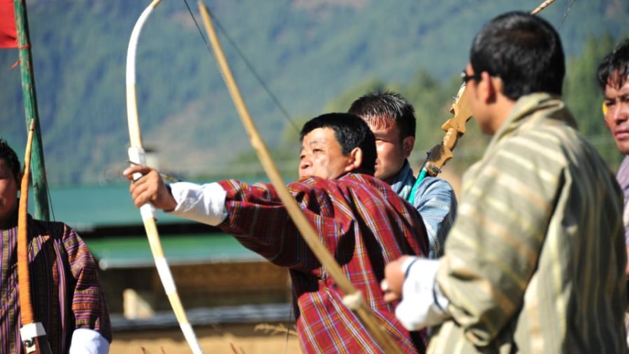 Archery, National sport of Bhutan