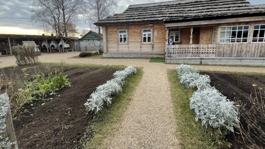 he village of Klushino, the native home of Yuri Gagarin