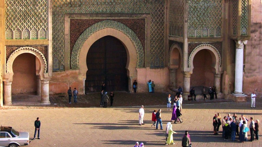 Gate center place, Meknes