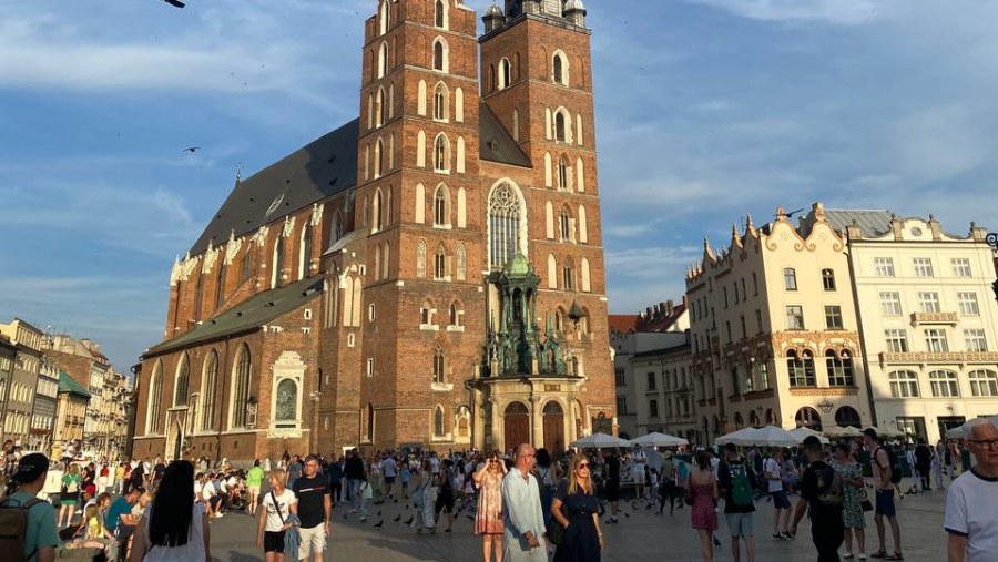 Kracow Main Square, Mariacki Church