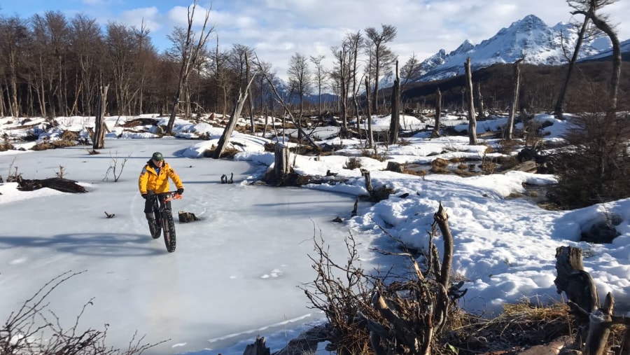 E-bikes on ice