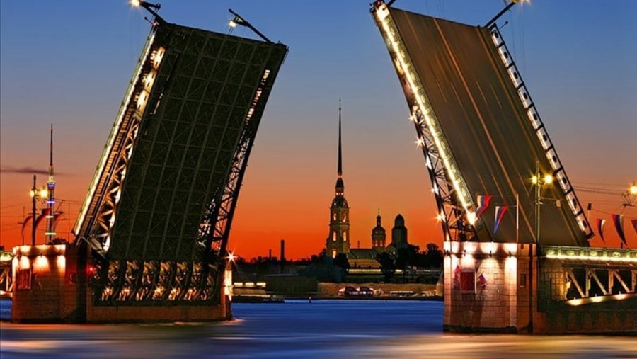 St.Petersburg bridges