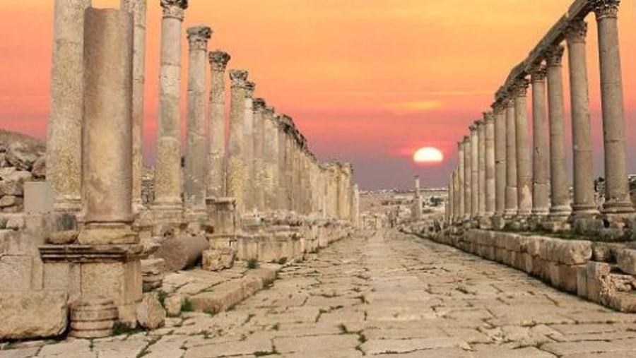 Jerash City. ،Hayat Enjoy Tours With Muhannad Saudi 00962776677963