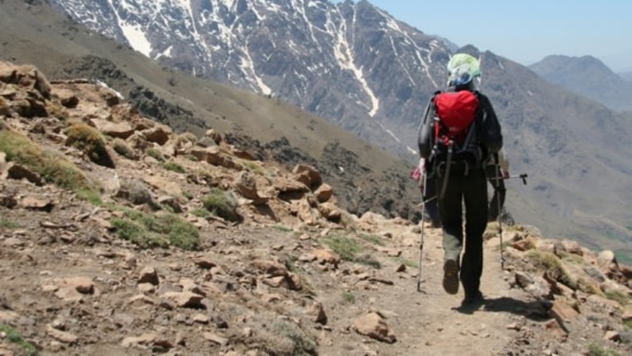 Superb Winter trek in the High Atlas