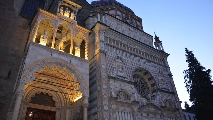 Bergamo - the Basilica of S. Maria Maggiore & Colleoni's Funerary Chapel