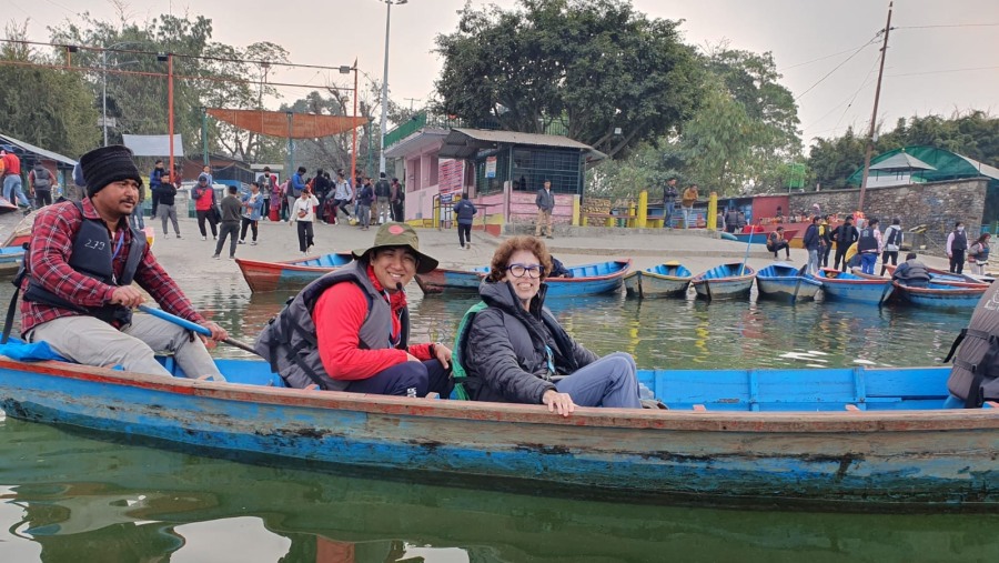 Boating at Phewa Lake, Pokhara