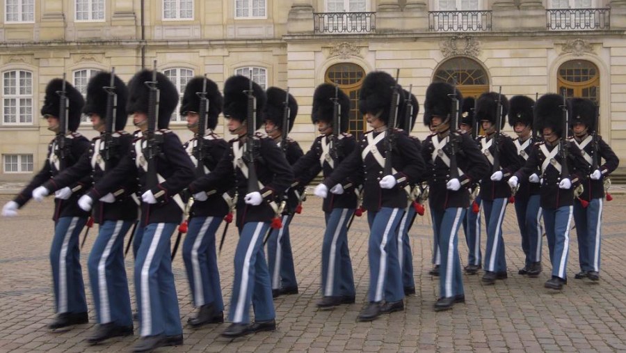 Change of Guard, The Royal Guard