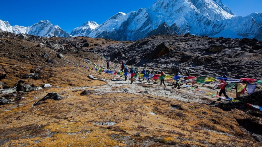 Everest base camp trek 