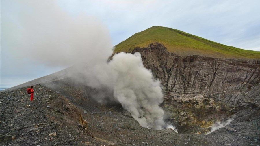 Lokon volcano