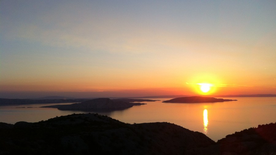 Sun set, Croatia