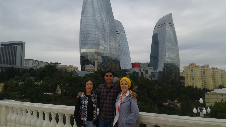 Flame Towers. My guests from Spain.