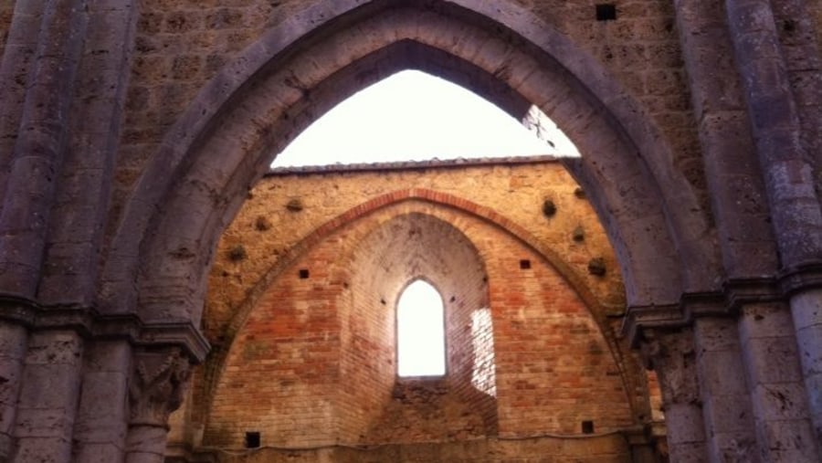 the abbey of St Galgano