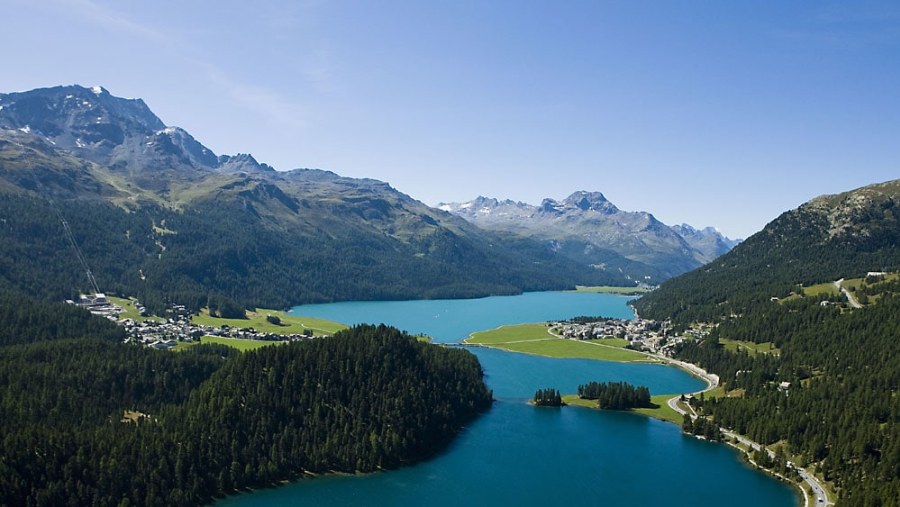 Saint Moritz lake