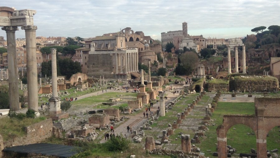 A leap back in the Past The Roman Forum