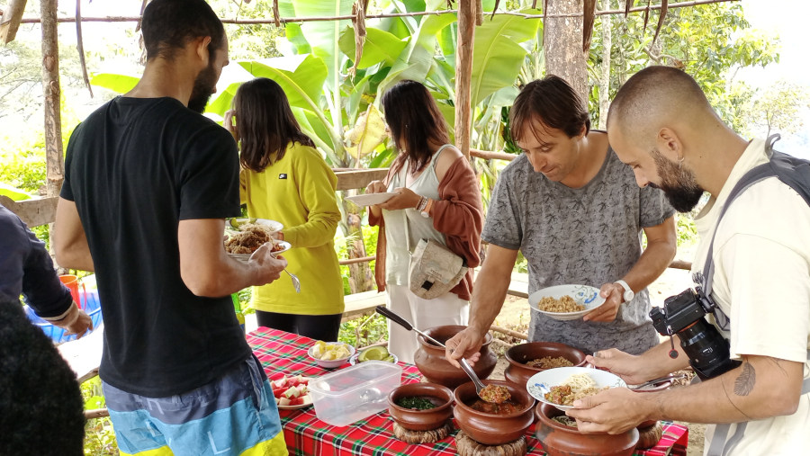 Local Food at Materuni Village