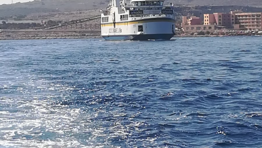 Ferry crossing to Gozo